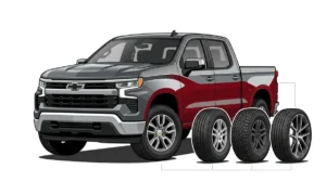Correct Silverado 1500 Tire Size for Your Trim and Wheels