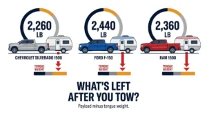 Documented Silverado vs F150 vs Ram Payload by Engine and Drive