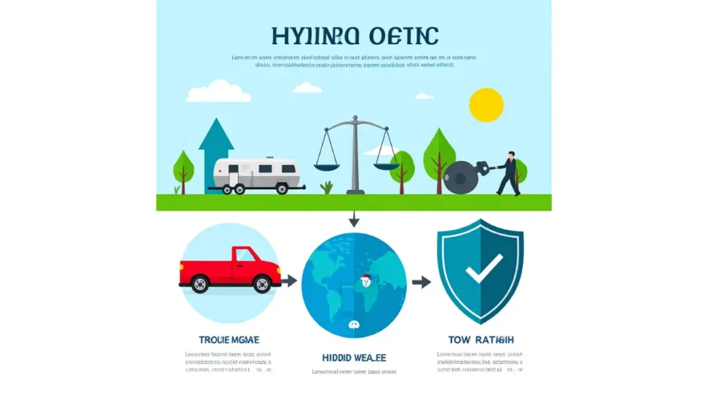 Tundra Hybrid extra torque versus tow rating explanation vector diagram